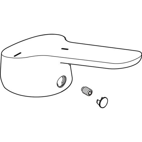 IS Griff für Küchenarmatur Ceraflex, Logo ISI, Chrom