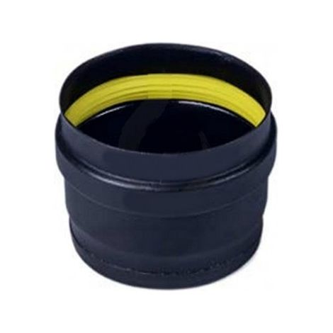 COLLETTORE VETRIFICATO OPACO EXOPELLET - 80 MM (1/2)