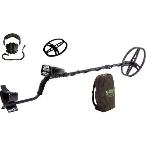 PACK : Détecteur de métaux Garrett AT PRO + Casque. Protège disque. Accessoires