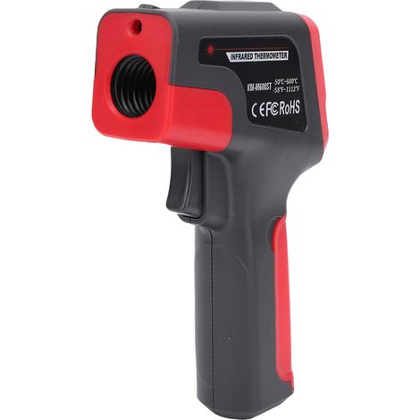 Infrared thermometer, non-contact thermal imaging device for food preparation, barbecues, pizza ovens, refrigerators and cooktops (KM-M600ST) (1/5)