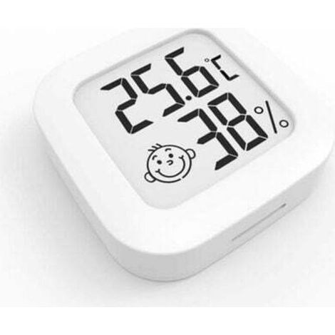 High Precision Mini Digital Indoor Thermometer and Hygrometer, Temperature and Humidity Meter, Comfort Display Thermo-Hygrometer (1/4)
