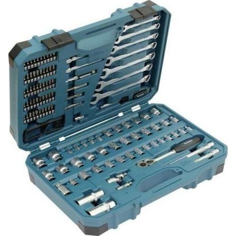 Makita P-84791 Set di lame per sega a reciproco 15 pezzi in borsa rotolante per legno metallo e plastica colore Nero