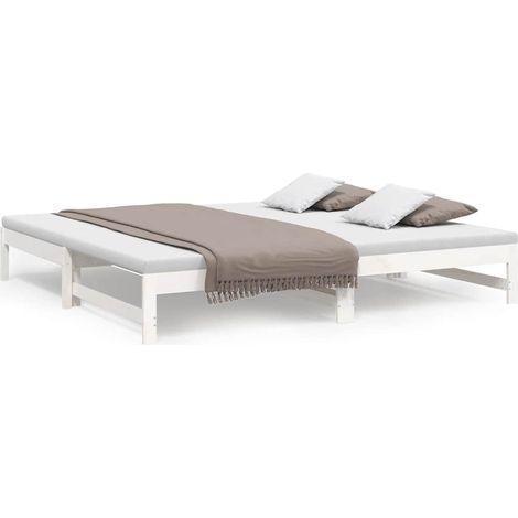 Maison Exclusive - Sofá cama extraíble madera maciza de pino blan (1/5)