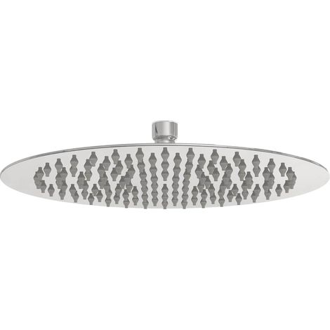 Maison Exclusive - Testa Doccia a Pioggia in Acciaio Inox 304 25 cm Rotonda (1/5)
