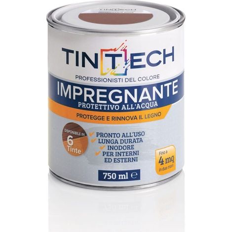 TINTECH IMPREGNANTE ALL'ACQUA 0,75 NOCE CHIARO (1/3)