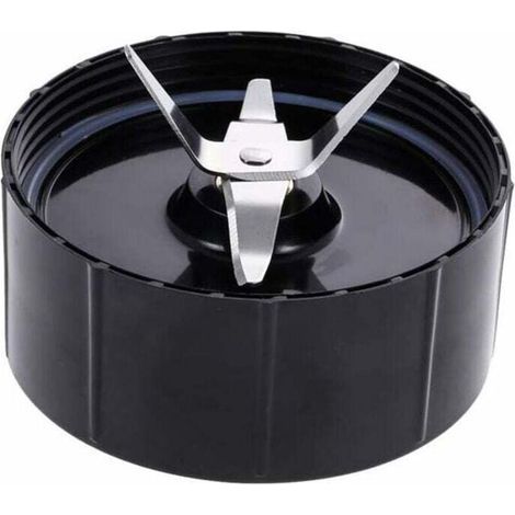Accessoires blender noir – Base et engrenages en plastique et caoutchouc – Lame en acier inoxydable sans BPA – Compatible Magic Bullet (1/5)