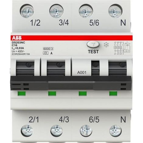 ABB FI/LS 3N DS203X A-C16/0,03 APR (DS203NC C16 APR30)