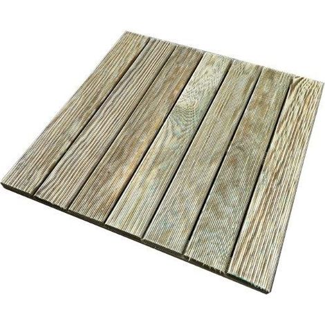 PIASTRELLE IN LEGNO TRATTATO PER ESTERNI 50X50