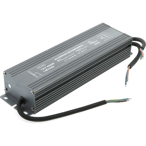 Alimentation Pour Bandes Led 400W 12Vdc Ip65 - Ledme - LM2509 (1/2)