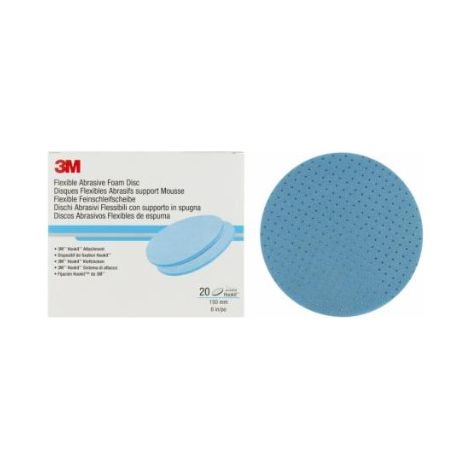 3M 33538 DISCHI HOOKIT CON SUPPORTO IN SPUGNA P400 PEZZI 20