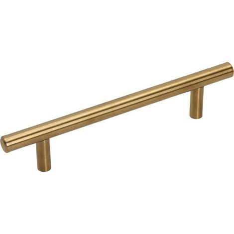 Schiene RE29, gebürstetes Gold, 128mm (1/3)