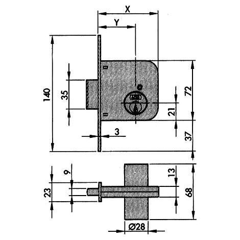 Cerrad. Embutir  51-70 Hl      Azbe