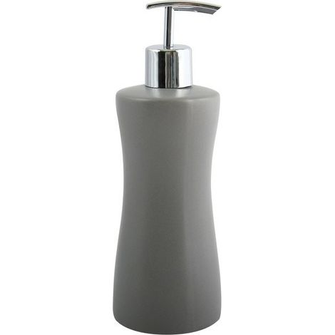 Distributeur de savon Céramique PALMA Gris MSV (1/3)