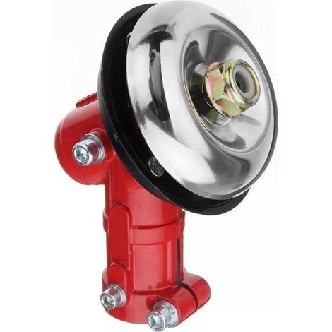 Tête d'engrenage de rechange pour brosse, alésage de 26 mm, 9 dents, assemblage en aluminium résistant à la rouille pour réparation de débroussailleuse de jardin (1/5)