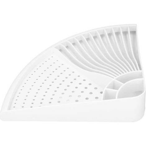 Égouttoir à Vaisselle - QIILU - Plastique - 34 cm - Design Contemporain - Économise de l'Espace (1/4)
