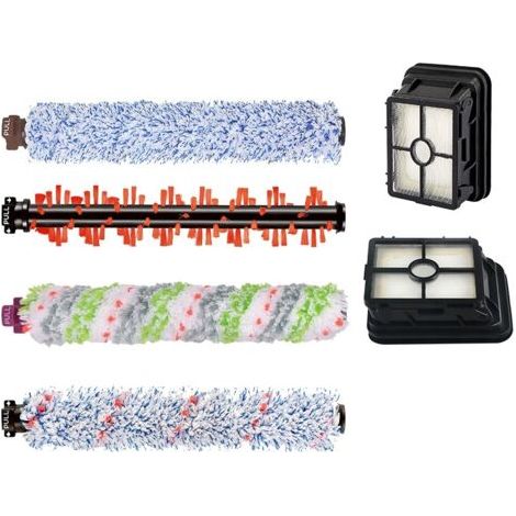 6Pcs Accessories pour Bissell Crosswave 3 en 1 Aspirateur Brosse de Rechange Filtre de Rechange pour Aspirateur Bissell CrossWave 1866/2306/2551/1785 (1/5)