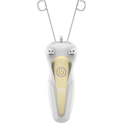Épilateur électrique à fil de coton pour jambes et bras, épilateur pour la nuque et le cou-AquaForge