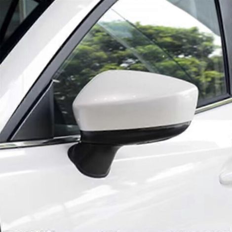 Passend für Mazda 3 (2014–2019): Onksela Rückspiegelgehäuse, Außenspiegelabdeckung, Rahmen, Linse, Blinker – rechts – 2014–2016, Gehäuse, Perlmuttweiß (1/5)