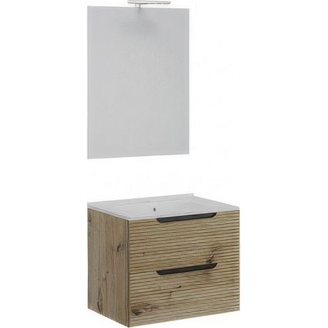 MOBILE BAGNO COMFORT 2C DOGATO 60 ROVERE ORO