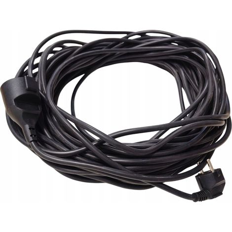 Cable de extensión eléctrica de 30 m, 3 x 2,5 mm², IP44, 16 A, 2800 W, cable de jardín resistente. (1/5)