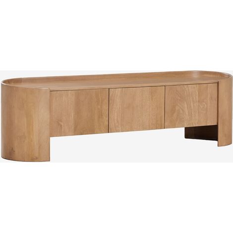Mueble TV 175x50 cm en madera de mango Sidney SKLUM (1/5)