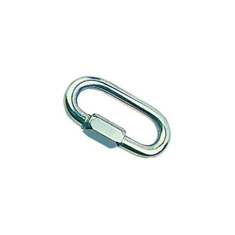 Moschettone anello INOX a vite 50mm.
