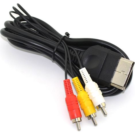 Cable de Audio y vídeo para Xbox, Cable compuesto AV, RCA (1/5)