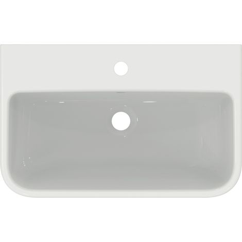 Ideal Standard i.life S Waschtisch, 1 Hahnloch, mit Überlauf,