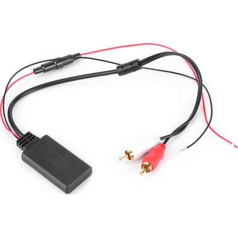 Module récepteur Bluetooth AUX universel, adaptateur RCA AUXIN à 2 canaux, compatible avec les systèmes audio de voiture. (1/5)