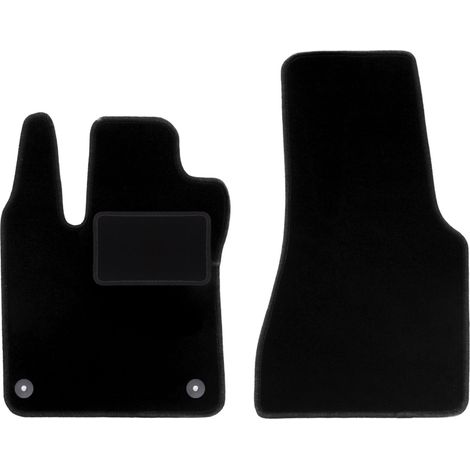 Tapis en velours noir pour : Smart Fortwo III à hayon (2014-2020) (1/5)