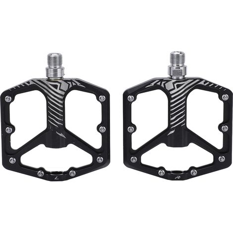 Pédales de VTT en Aluminium Noir Antidérapantes Légères et Résistantes (1/5)