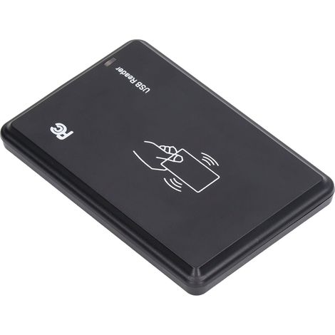 Lecteur de carte CAC USB intelligent avec LED et buzzer pour contrôle d'accès maison et bureau (1/5)