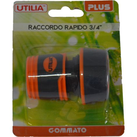 24PZ Plus RACCORDO RAPIDO GOMMATO mis. 3/4 (1/4)