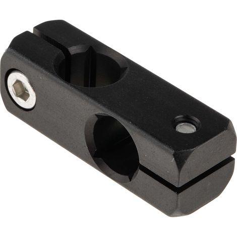 Raccord transversal RS PRO, profilé 10mm, Ø 12mm en Aluminium ( Prix pour 1 ) (1/3)