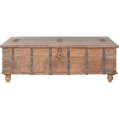Mesa Centro Teca 158X85X54 Pieza Unica Surtida (1/5)