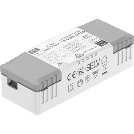 Transformateur LED ON/OFF 200mA 8W EagleRise 25300
