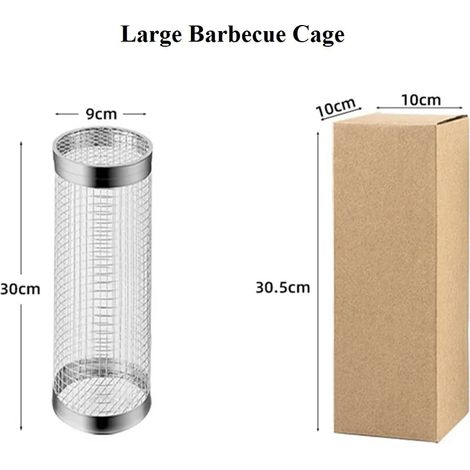 1 support de casserole pliable en acier inoxydable pour réchaud portable ou 1 panier en filet pour barbecue portable. (1/5)