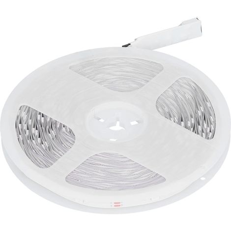 Bande LED RGBW 5050 de 15 m avec télécommande 24 touches et port USB pour chambre à coucher (prise US 100-240 V). (1/5)