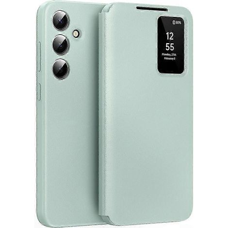 5G Leder-Handyhülle mit Kartenhalter, praktischem Sichtfenster, schützender Klapphülle, kompatibel mit Smartphones, elegante und praktische Tasche, hochwertige Verarbeitung, edles Design, robustes Han (1/5)