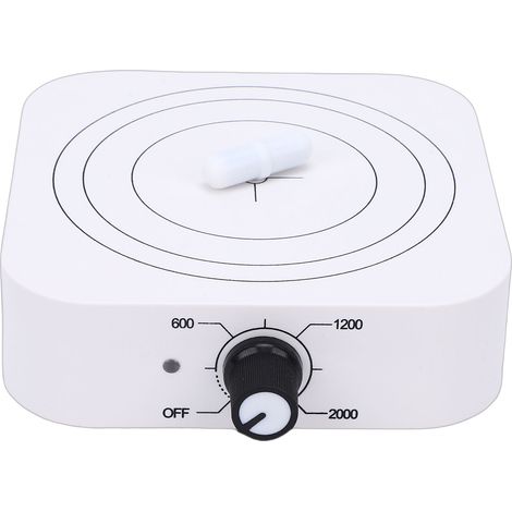 Agitateur magnétique de laboratoire 300-2000 tr/min, capacité d'agitation maximale de 1 L, plaque magnétique avec barre d'agitation en forme d'œuf pour le brassage amateur (1/5)