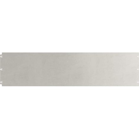 vidaXL Bordure de Pelouse 20 pcs 25 x 103 cm Acier inoxydable Argenté