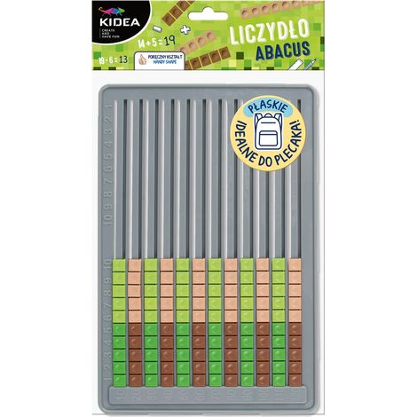 Ábaco plano para mochila B Kidea, Derform (1/5)