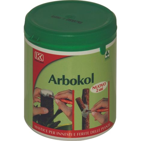 Adama VerdeVivo Arbokol Mastice per Innesti e Ferite delle Piante - Confezione 500 Gr -