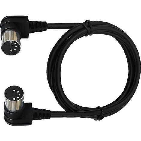 Câble adaptateur audio MIDI DIN 5 broches mâle-mâle 1 m, 1,5 m, 3 m (en option) - 1 m (1/5)