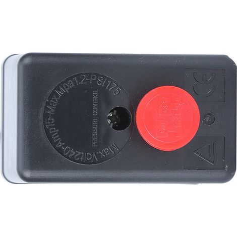 Druckschalter-Steuerventil für Luftkompressoren, einlochig, 0,5–1,2 MPa (72,5–175 psi), 220 V, G1/4" (1/5)
