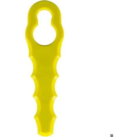 Lames de rechange pour coupe-bordure Ryobi RAC155 RAC157 RAC158 - lot de 50 lames dentelées doubles (1/4)