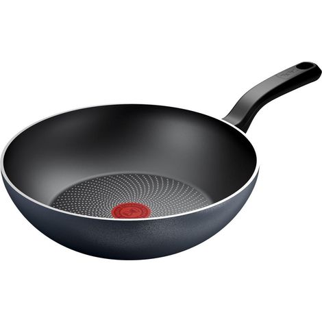 Tefal Wok SO LIGHT poêle antiadhésive noire 28 cm
