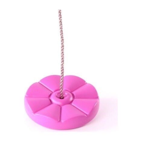 Rebo Children's Button Swing Seat - Pink