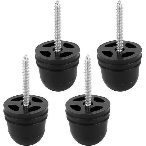 Butoirs de porte pour camping-car (lot de 4) : protection anti-collision pour portes de cabanon, portes coulissantes et placards (1/5)