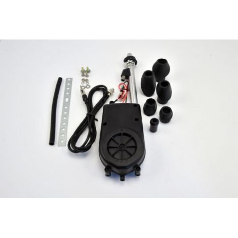 Antenne Aile electrique Automatique Chrome - 1135